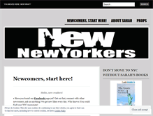 Tablet Screenshot of newnyers.com
